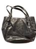 Nine West Black Leather Tote One size - photo 2