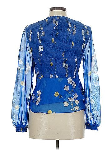 Intermix Intermix 3/4 Sleeve Silk Top (view 2)