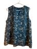 Papermoon Floral Multi Color Sleeveless Blouse Size L - photo 1
