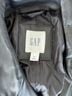 Gap Black Leather Jacket Size M - photo 3