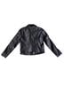 Gap Black Leather Jacket Size M - photo 2