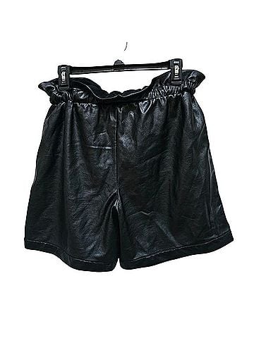 Kendall & Kylie for Neiman Marcus Faux Leather Shorts (view 2)