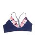 Wildfox Tie-dye Multi Color Blue Swimsuit Top Size L - photo 1