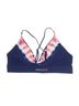 Wildfox Tie-dye Multi Color Blue Swimsuit Top Size L - photo 2
