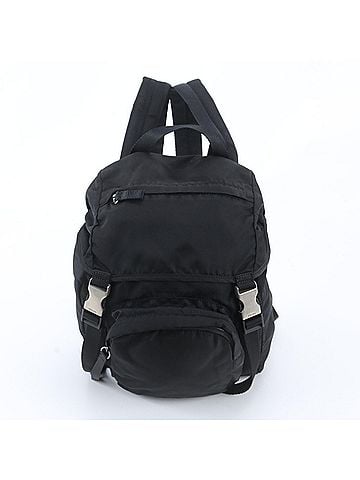 Prada Prada Tessuto Nylon Triangle Logo Backpack Business Bag Handbag for Men (view 1)