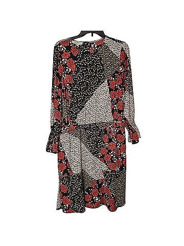Libby Edelman Patchwork Long Sleeve Dress Casual Dress (view 1)