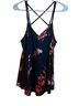 Papermoon Floral Multi Color Sleeveless Blouse Size L - photo 1