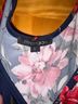 Papermoon Floral Multi Color Sleeveless Blouse Size L - photo 3