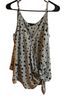 Papermoon Polka Dots Multi Color Sleeveless Blouse Size L - photo 1