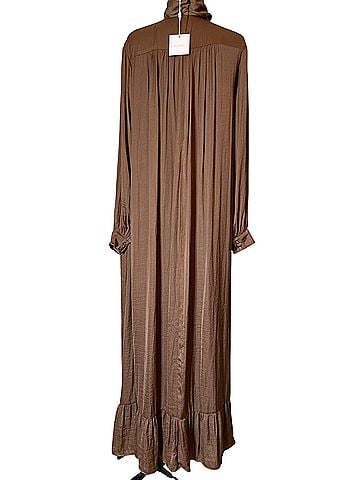 Lavender Brown Yareli Maxi Cocktail Dress (view 2)