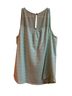 Papermoon Blue Sleeveless Top Size L - photo 2