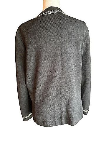 St. John Crepe Knit Cardigan Cardigan (view 2)
