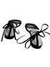 Vince. 100% Leather Black Sandals Size 7 - photo 2