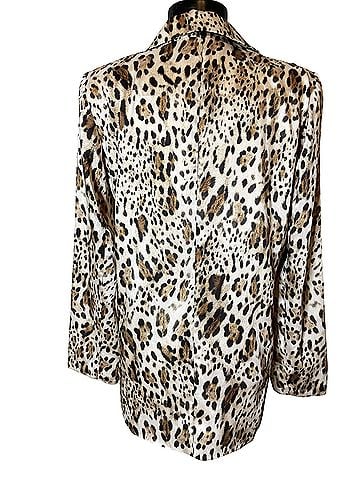 Lavender Brown Leopard print Blazer (view 2)