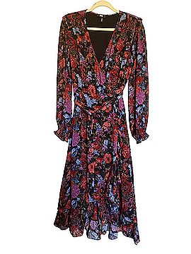 Paige Paulette Silk Casual Dress (view 2)