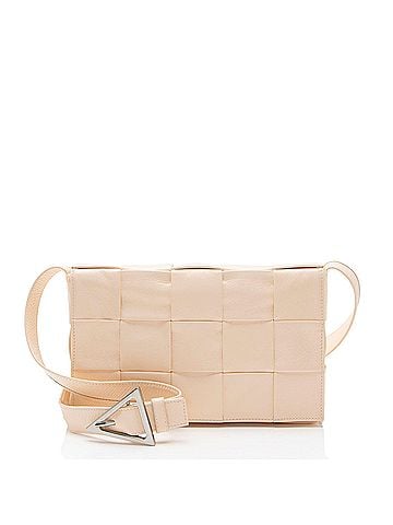Bottega Veneta Bottega Veneta Paper Calfskin Cassette Crossbody (view 1)
