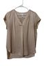 H&M 100% Polyester Pink Short Sleeve Blouse Size 8 - photo 1