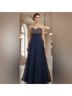Xscape Blue Cocktail Dress Size XS - photo 5