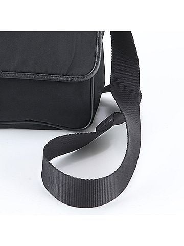 Prada Prada Tessuto Nylon Triangle Logo Leather Shoulder Bag Messenger Black Men's (view 2)