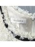 Escada Tweed White Cocktail Dress Size 6 - photo 3