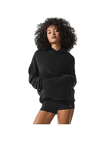 Alo Yoga New Class Hoodie Cashmere Pullover Sweater (view 1)