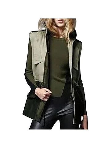 Rag & Bone Hooded Utility Vest Jacket (view 1)
