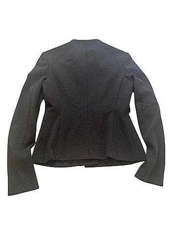 Theory Sculpted Knit Twill Blazer (view 2)