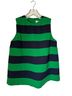 Tuckernuck 100% Polyester Stripes Green Blue Sleeveless Blouse Size XXL - photo 1