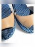 Jeffrey Campbell Print Tan Blue Heels Size 6 - photo 11