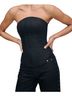 DL1961 100% Cotton Blue Black Sleeveless Top Size L - photo 1