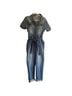 Avec Les Filles Blue Jumpsuit Size 8 - photo 1