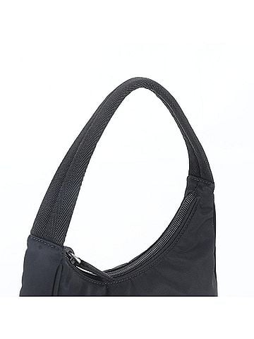 Prada Prada Tessuto Nylon Triangle Logo Handbag, Black, Women's (view 2)