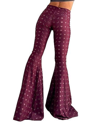 Teeki Fortune Teller Bells Yoga Pants (view 2)