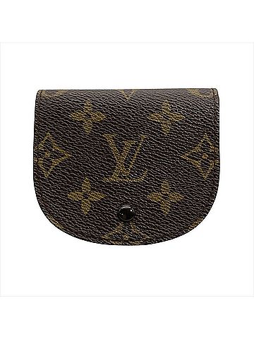 Louis Vuitton Louis Vuitton Portemonnaie Gesse Wallet/Coin Case, Monogram Canvas, M61970, Brown, Gold Hardware, CT0011 (view 1)