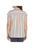 Orvis Stripes Multi Color Tan Green Short Sleeve Button-Down Shirt Size 2X - photo 5
