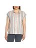Orvis Stripes Multi Color Tan Green Short Sleeve Button-Down Shirt Size 2X - photo 3