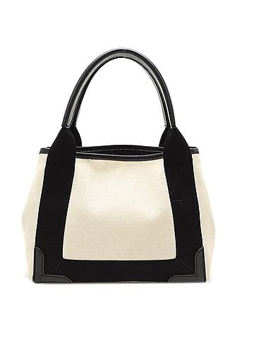 Balenciaga Balenciaga Navy Cabas XS Women's Handbag 390346 Canvas White (view 2)