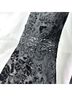 Neiman Marcus 100% Polyester Floral Black Cocktail Dress Size 8 - photo 5