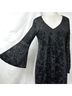 Neiman Marcus 100% Polyester Floral Black Cocktail Dress Size 8 - photo 4