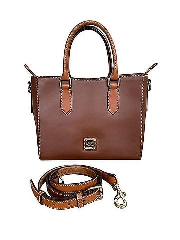Dooney & Bourke Wexford Leather Small Heidi Satchel Leather Satchel (view 1)