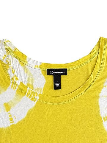 INC International Concepts Short Sleeve Blouse (view 2)