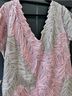 JS Collections 100% Polyester Floral Pink Brown Casual Dress Size 22 - photo 3