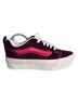 Vans 100% Suede Solid Pink Multi Color Purple Sneakers Size 9 1/2 - photo 1