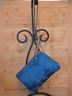 Coach 100% Leather Jacquard Blue Teal Wristlet One size - photo 3