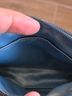 Coach 100% Leather Jacquard Blue Teal Wristlet One size - photo 8