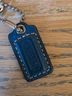 Coach 100% Leather Jacquard Blue Teal Wristlet One size - photo 6