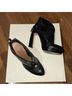 MRKT Black Ankle Boots Size 6 1/2 - photo 3