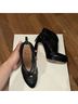 MRKT Black Ankle Boots Size 6 1/2 - photo 4