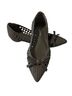 Delman Shoes Gray Flats Size 5 - photo 2