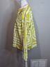 Natori Graphic White Green Button-Down Shirt Size M - photo 5